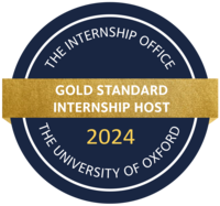 The Internship Office, Gold Standard Internship Host 2024, The University of Oxford